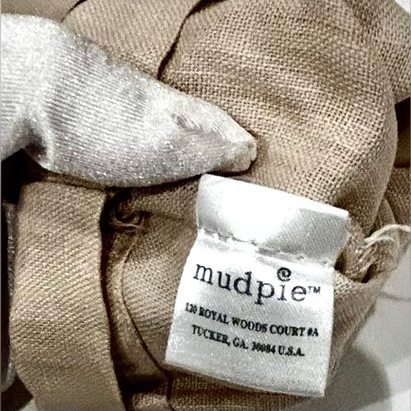 NEW Set of 2 Embroidery Initial (T) linen Wine Bags - Picture 6 of 8